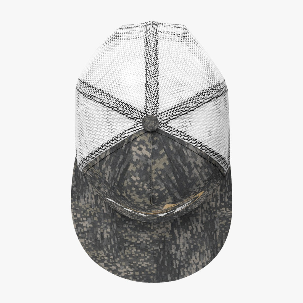 FLYTE WHITE PRINT DOWN TIMER HAT