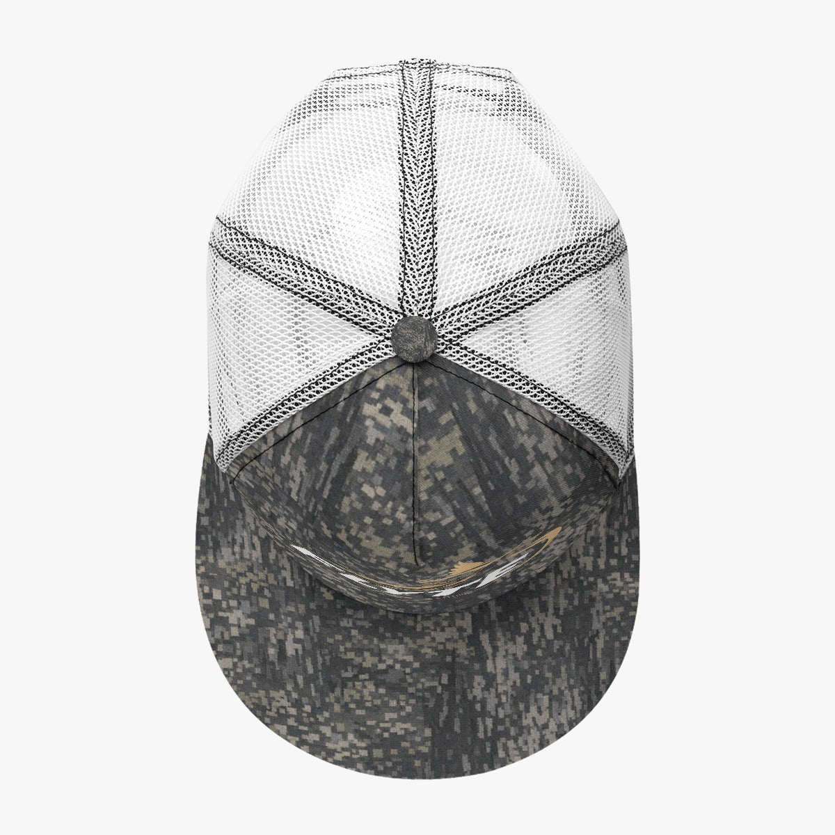 FLYTE WHITE PRINT DOWN TIMER HAT